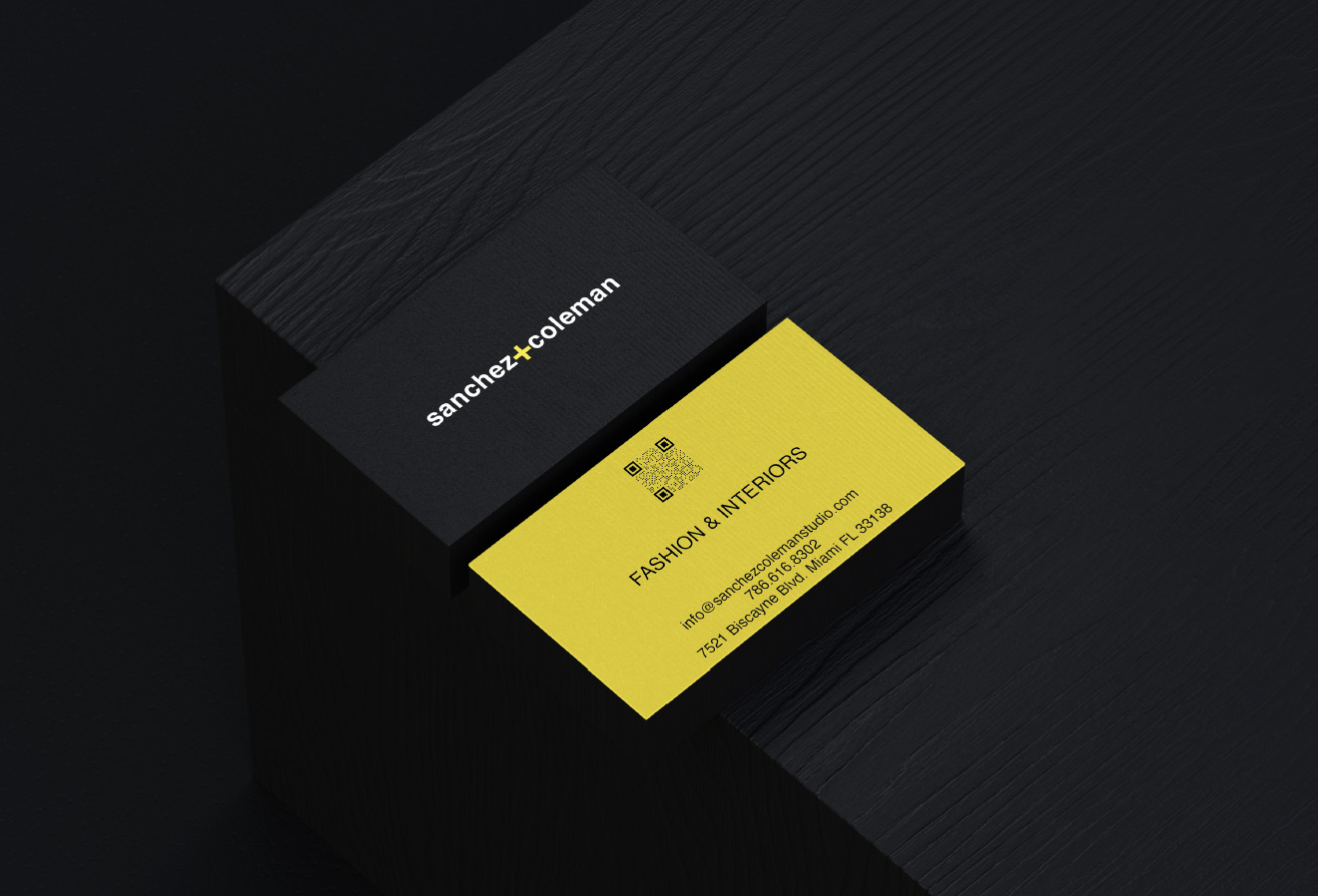 Sanchez + Coleman Business Cards Design